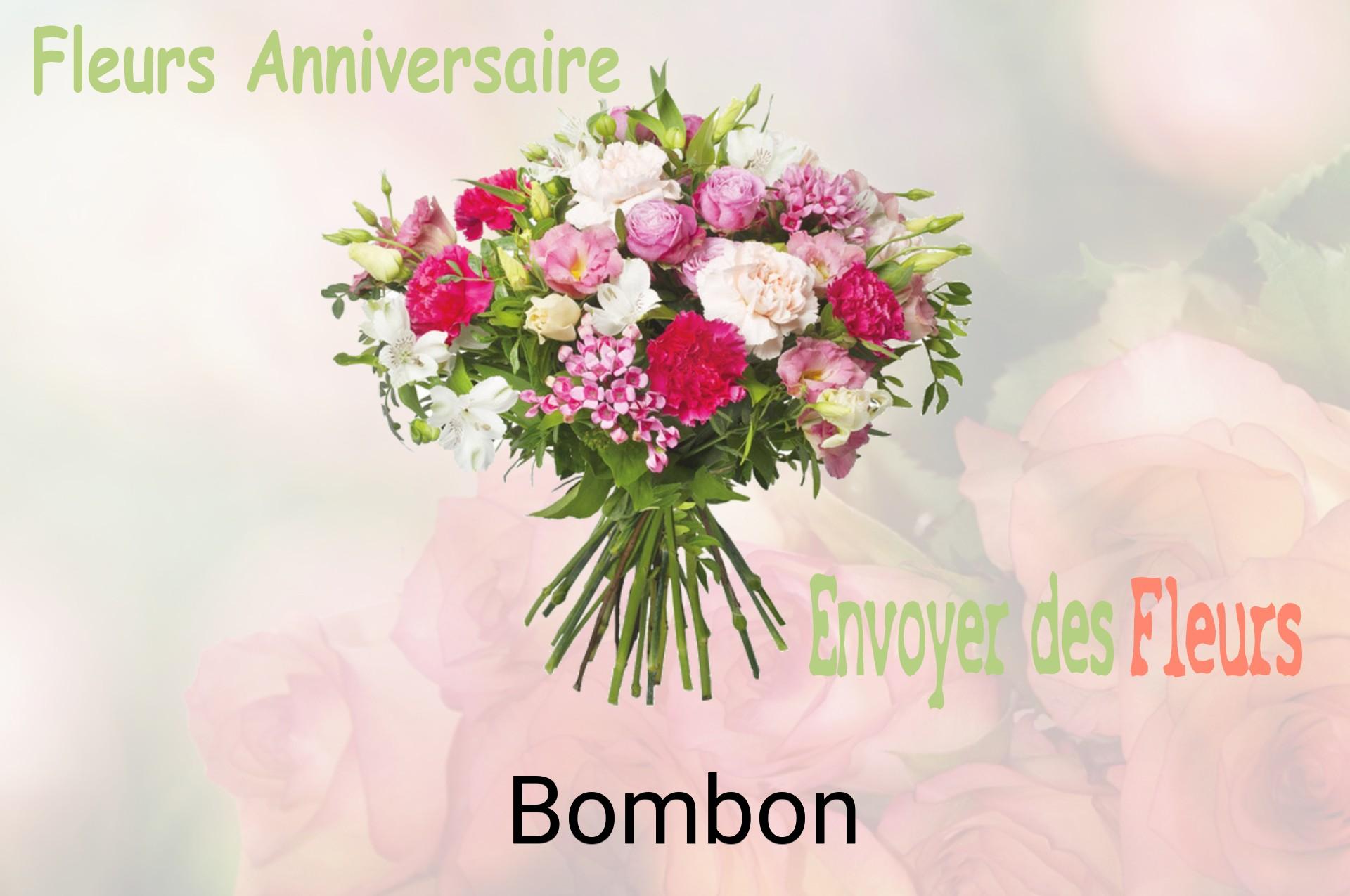 Bouquet de fleurs d’anniversaire livré à Bombon